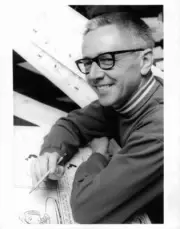 Charles Schulz in the documentary Charlie Brown Charles Schulz 1969 Old Photo
