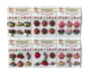 Buttons Galore 50+ Assorted SWEET DELIGHTS Theme Buttons for Sewing & Crafts