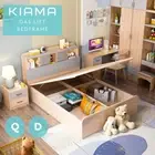 Priceworth Bed Frame Gas Lift Double Queen Size Bedroom Furniture