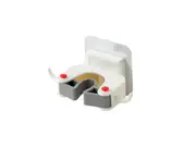 Drilling-Free Mop Rack Toilet Wall Hanging Mop Hook Broom Clip - White