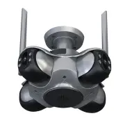 4MP+4MP+4MP+4MP Multi-directional Camera Four-screen Panoramic Home Outdoor HD Ball Wireless WIFI Network Camera