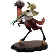 Brand New Gentle Giant Star Wars Clone Wars Yoda On Kybuck Maquette Statue