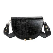 Women Plush Satchel Casual Wild Simple Shoulder Messenger Bag Large Capacity Leather Bags