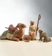 Willow Tree Figurines - Shepherd and Stable Animals