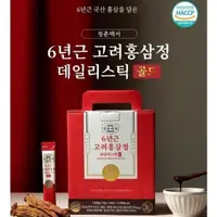 在飛比找蝦皮購物優惠-【青春白書】六年根高麗紅蔘精(10g*100入/箱) 韓國進