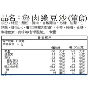 台中犂記-招牌月餅(滷肉綠豆沙)禮盒