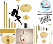 Barra De Baile Estática Giratoria De 45 Mm Con Altura Ajustable Dancing Pole