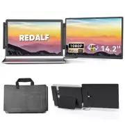 Portable Monitor 14.2'' FHD 1080P FHD IPS USB C HDMI Laptop Screen Extender IPS