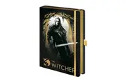 The Witcher Forest Hunt Premium A5 Notebook (Black/Gold) (One Size)