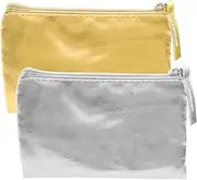 [Qusmeiyici] 2PCS Mini Coin Purse, Soft PU Leather Zip Top Wallet Ladies Small Coin Purse Portable Coin Purse Change Purse Coin Pocket for Women, Multicolor, Coin Purses & Pouches