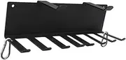 ａ aternee Gym Storage Rack Fitness Equipment Display Rack Space Saving Stable Barbell Rack for Weight Belts Resistance Bands Jump Ropes
