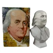 Vintage Avon Benjamin Franklin Wild Country AfterShave Decanter 6 fl oz Full NOS