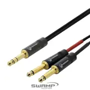Premium Insert Cable TRS to Dual 1/4" TS - 5m