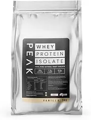 Peak Nutritionals Vanilla Whey Protein Isolate Bag 3 kg
