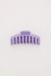 Purple Classic Hair Claw Clip