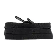 3Pair 24 27 36 45 63 72 Inch Flat Shoelaces Replacement for Sneakers Boots Black