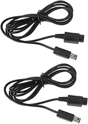 2pcs Gamepad Extending Cord for Play Area High-Speed Data Transfer Wide Compatibility Cable for Uninterrupted Gaming