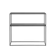 Modern Furniture PEBBLE Console Table 90cm - Black
