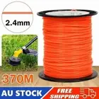 NEW Red Trimmer Line Whipper Snipper Cord Brush Cutter Brushcutter 2.4mm x 370M