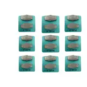 9 Pack Grinding Discs for Husqvarna PG Concrete Grinders Medium Bond 120 Grit