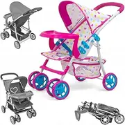 5901761124972 Dolls' Pram Kate Candy Pink