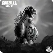 Abominable Toys - *SHIPPED Order* Limited Edition Monochromatic Godzilla Chomp
