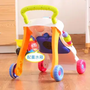 可調速嬰兒手推學步車早教益智帶音樂寶寶助步玩具學步車多功能車