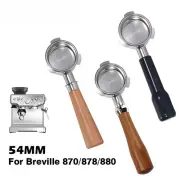 54mm Bottomless Portafilter Naked for Replacement Filter Basket Barista Tool