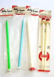 Jiffy-Lace Knitting Needle