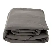 [James Lane] Como Linen Sofa Cover Charcoal