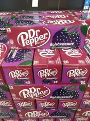 Dr. Pepper BlackBerry 12 Pack 12oz Cans Limited Edition