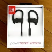 Beats By Dre Powerbeats3 Black Wireless In-Ear Stereo Bluetooth Headphones #2