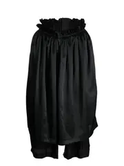 [COMME des GARCONS] 銅氨塔夫綢滌綸緞面短褲