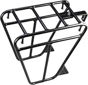 Bikee Cargo Rack - Adjustable Bicyclee Rear Luggage | Bicyclee Pannier Rack | Cargo Basket Carrier Rack | Easy-to-Install Front Pannier Rack for Cycling Equipment, Stand Footstock for Stability