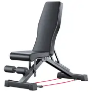 Weight Abdominal Bench Sit-Up Back Support Fitness Flat Gym Exercise Adjustable