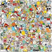[WAFUNNE] 50pcs Cute Brooch Pins Set Funny Enamel Pins Badges (Style Random）Display Cartoon, Metal, No Gemstone (EUA2021050)