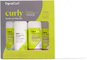 DevaCurl CURLY on-the-Go Travel Size 4 Pc Kit -BRAND NEW