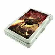 Dragons D39 Cigarette Case with Built in Lighter Metal Wallet Fantasy