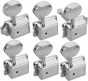Kisangel Guitar Tuning Pegs for Electric Guitar 6pcs Metal Keys Retro Tuning Stable Performance