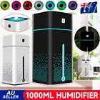 1L Air Humidifier Ultrasonic Oil Essential Electric Diffusers Home Aromatherapy