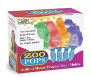 Zoo Pops Animal Shape Frozen Treat Molds Set Of Four Hog Wild Idea Kitchen NEW