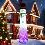 12ft Christmas Snowman Inflatable Outdoor Decoration Yard Decoration Built-in...