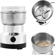 Coffee Grinder Electric, Mini Spice Grinder, Dry Grain Mill, Household Small Powder Grinding Machine, Mini Coffee and Spice Grinder for Spices Seeds Rice Beans Seasonings