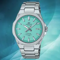 在飛比找PChome24h購物優惠-CASIO 卡西歐 EDIFICE 輕薄錶殼系列 水晶玻璃八