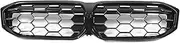 1PC G20 LCI Diamond Grille Compatible For BMW 3 Series G20 G21 Front Bumper Racing Mesh Grills 320i 325i 330i 2022 2023 +(Black frame)