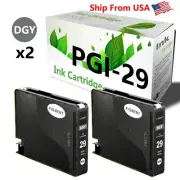(2PK,LGY) PGI-29 PGI 29 PGI29 Ink Cartridge for PIXMA Pro1 Printer