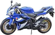 for YZF-R1 1:10 Alloy Racing Motorcycle Model Diecast Metal Street Cross-Country Motorcycle Model Motorcycle Model with Steering Movable Stand