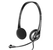 Headset Headphones with Noise-cancelling Mic for Laptop Desktop Computer