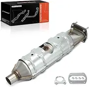 Catalytic Converter with Gasket Kit Direct-Fit Compatible with Ford F-250 1987-1996, F-350 1987-1997, E-250 E-350 Econoline, E-250 E-350 Econoline Club Wagon, 5.8L 7.5L, E.P.A. Compliant