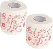 MOLUCKFU Memorial Day Tissues Farmhouse Decor Soft Toilet Paper Rolls Bulk Pack Unique Present for Special Occasions